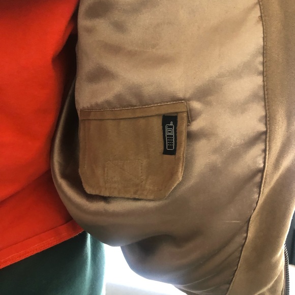 WEATHERPROOF GARMENT Co. tan suede feel Men's jacket.HOST PICK"Best in Jackets" - Picture 13 of 14